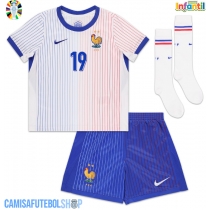 Camisa de time de futebol França Youssouf Fofana #19 Replicas 2º Equipamento Infantil Europeu 2024 Manga Curta (+ Calças curtas)